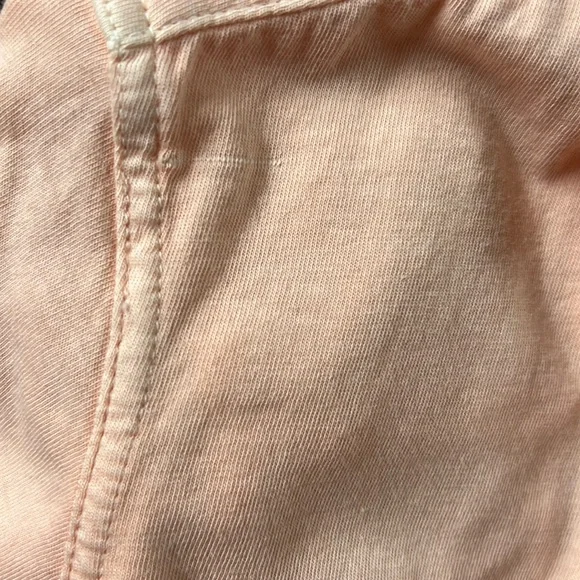 FRANK & EILEEN $248 Barry Tee Lab Orange Fluorescent Comfy Coastal Grandma